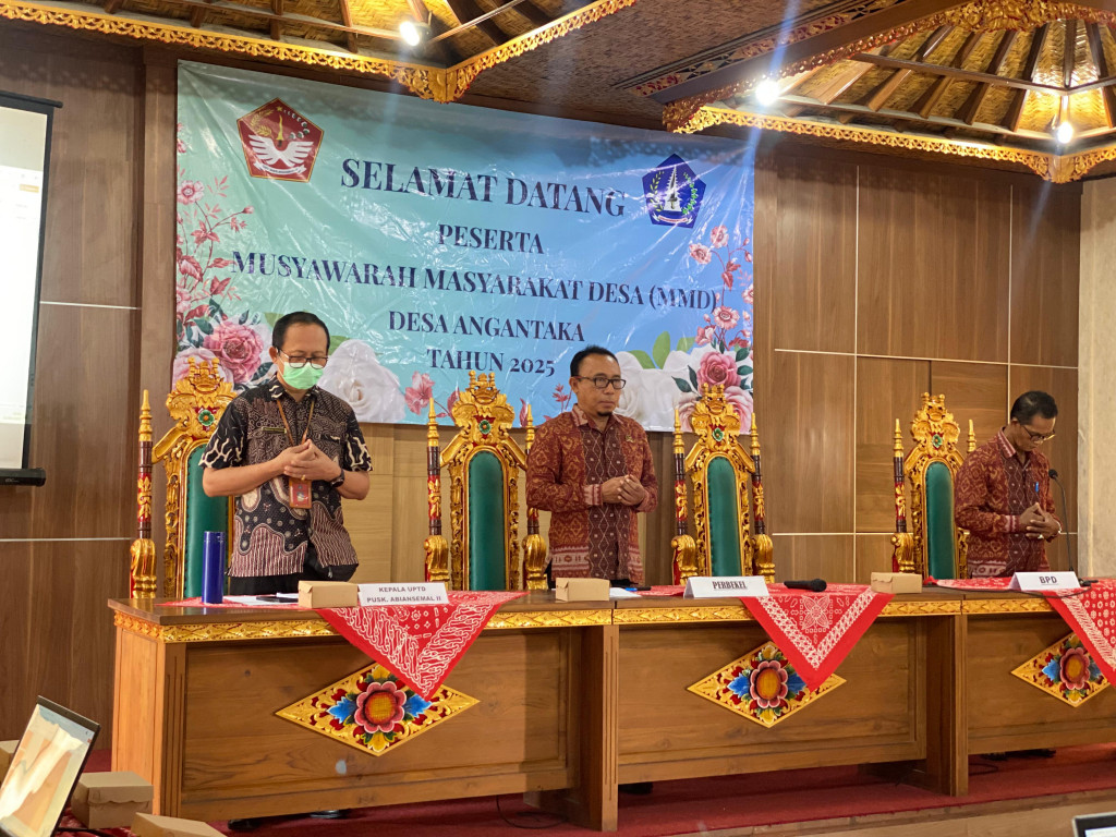 MUSYAWARAH MASYARAKAT DESA ANGANTAKA TAHUN 2025